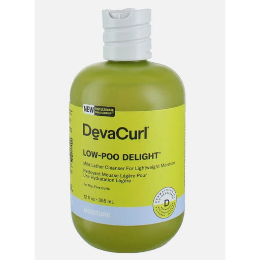 VIP Extensions Devacurl DEVAC-052 12 oz Low Poo Delight Mild Lather Cleanser for Lightweight Moisture Hair Care