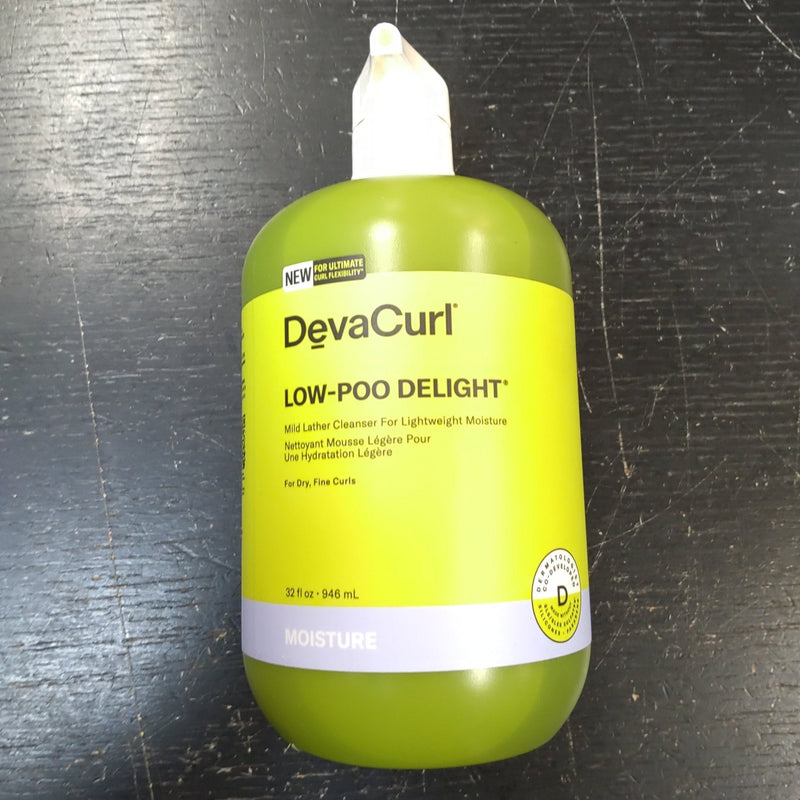 VIP Extensions Devacurl Low-Poo Delight Cleanser  32oz Cleanser