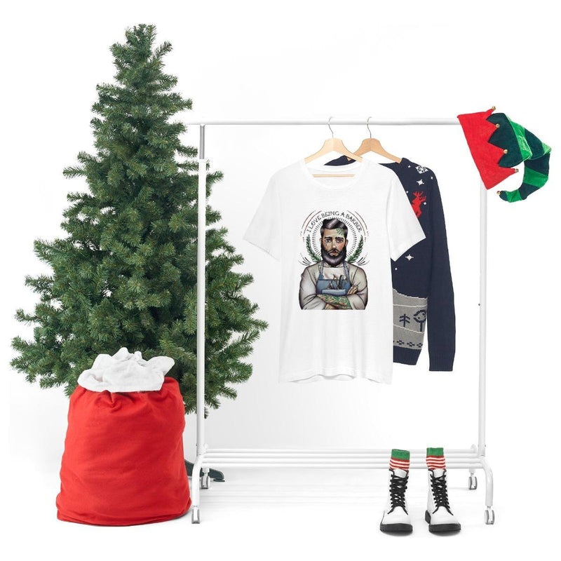 officialilovebeingabarber Unisex Jersey Short Sleeve Tee T-Shirt