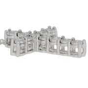 Bids.com .25ct Diamond Cross Religious Pendant Sterling Silver Pendants