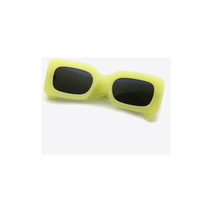 Polycarbonate Frame Rectangle Sunglasses