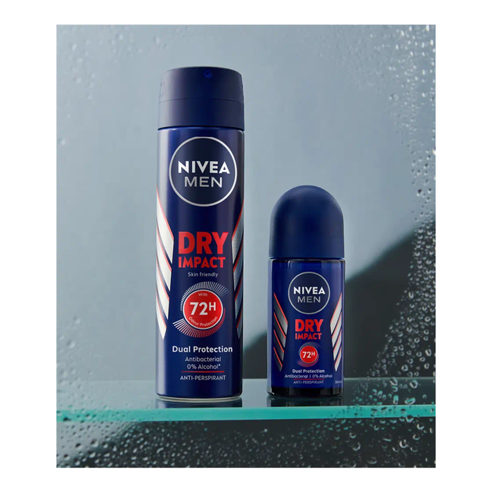 Nivea Men Dry Impact 72H Anti-Transpirant Roll-On 50ml