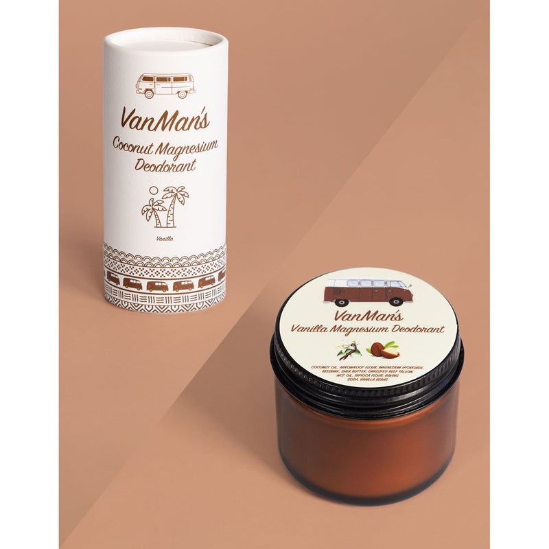 VanMan *New* VanMan's Vanilla Magnesium Deodorant - 2 oz
