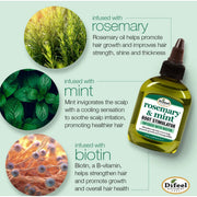 VIP Extensions Difeel Rosemary and Mint Root Stimulator with Biotin 2.5 oz. Hair Care