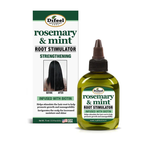 VIP Extensions Difeel Rosemary and Mint Root Stimulator with Biotin 2.5 oz. Hair Care