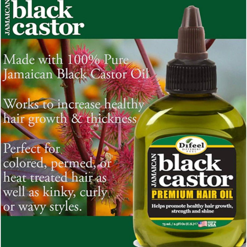VIP Extensions Difeel Superior Growth Jamaican Black Castor Premium Hair Oil 2.5 oz Hair Care
