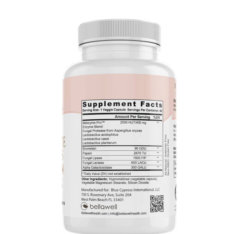 Digestive Enzymes: A Thoughtful Choice for Women's Wellness by Bellawell