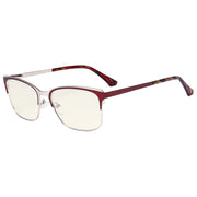 eyekeeper.com Rectangle Blue Light Filter Eyeglasses LX19039-BB40 Eyeglasses