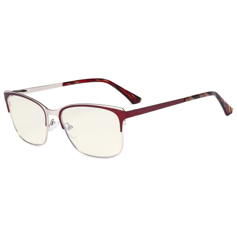 eyekeeper.com Rectangle Blue Light Filter Eyeglasses LX19039-BB40 Eyeglasses