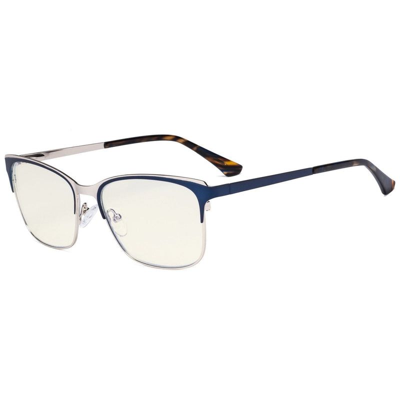eyekeeper.com Rectangle Blue Light Filter Eyeglasses LX19039-BB40 Eyeglasses