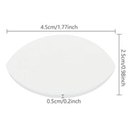 GladGirl Eye Shape Latex-Free Foam Eyelash Extension Practice Sponge - 10 Per Quantity Application Tools