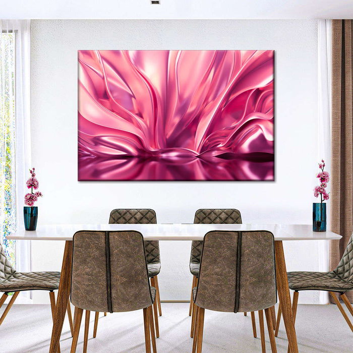 Blush Pink Abstract Wall Art