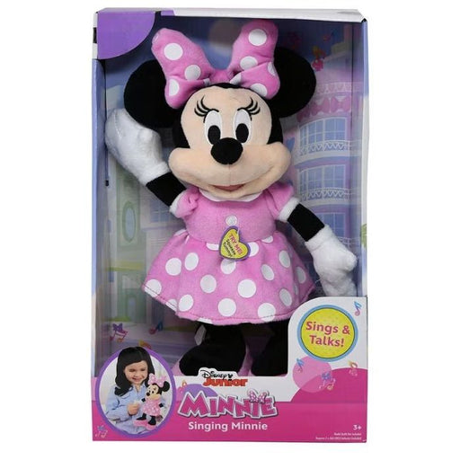 VIP Extensions Disney Junior Minnie Mouse Singing Minnie Plush Toy Accessories