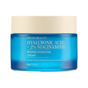 DISURI BEAUTY DISURI Hyaluronic Acid Intense Hydration Cream – Korean Barrier-Boosting Moisturizer with Triple HA + 2% Niacinamide Face Moisturizer