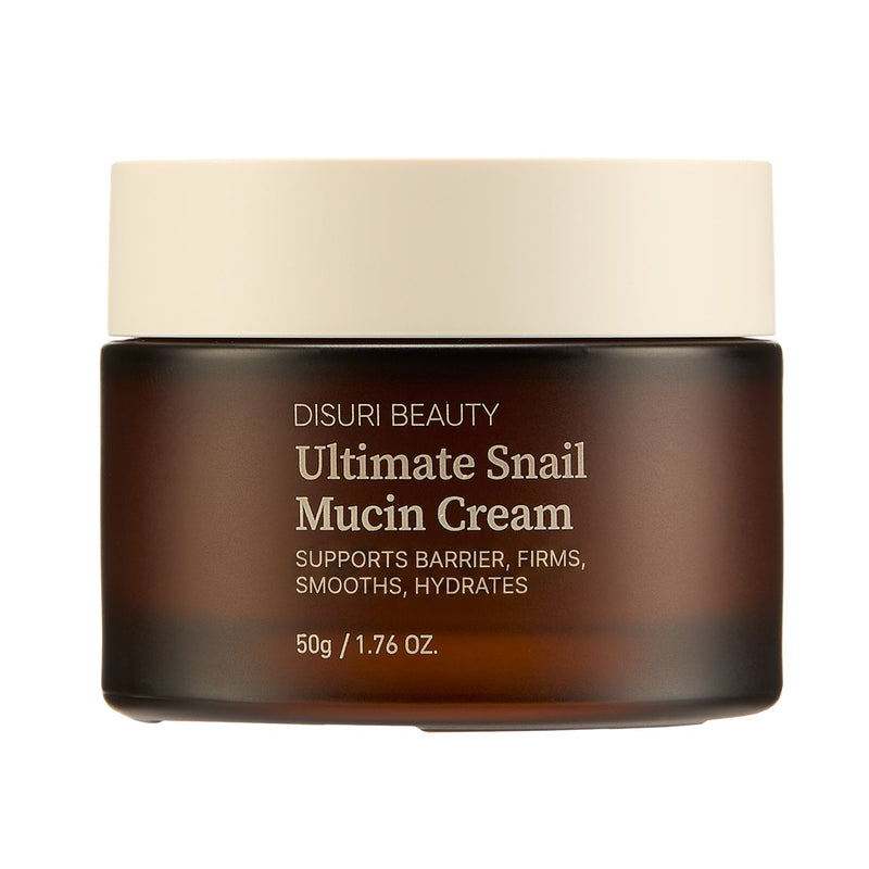 DISURI BEAUTY DISURI Beauty Ultimate Snail Mucin Cream Face Moisturizer Antique White