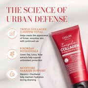 DISURI BEAUTY DISURI Triple Collagen Firming Foam - Korean Anti-Aging Cleanser with 3,000ppm Collagen Complex