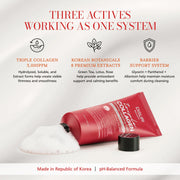 DISURI BEAUTY DISURI Triple Collagen Firming Foam - Korean Anti-Aging Cleanser with 3,000ppm Collagen Complex
