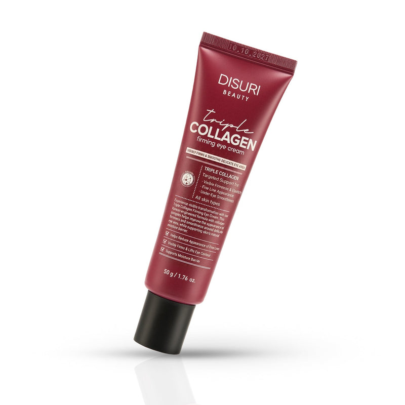 DISURI BEAUTY Triple Collagen Firming Eye Cream Face Moisturizer