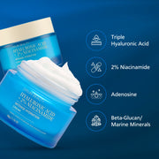 DISURI BEAUTY DISURI Hyaluronic Acid Intense Hydration Cream – Korean Barrier-Boosting Moisturizer with Triple HA + 2% Niacinamide Face Moisturizer
