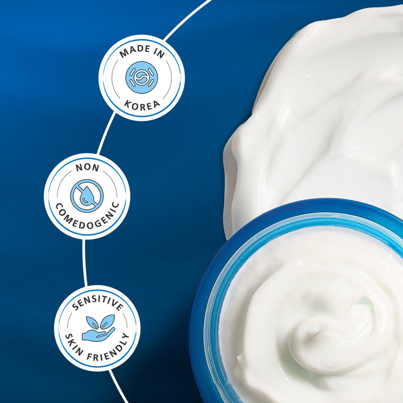 DISURI BEAUTY DISURI Hyaluronic Acid Intense Hydration Cream – Korean Barrier-Boosting Moisturizer with Triple HA + 2% Niacinamide Face Moisturizer