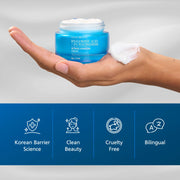 DISURI BEAUTY DISURI Hyaluronic Acid Intense Hydration Cream – Korean Barrier-Boosting Moisturizer with Triple HA + 2% Niacinamide Face Moisturizer