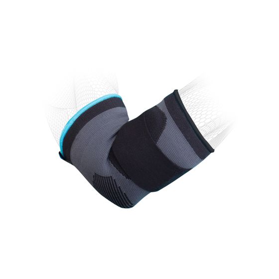 Nova Deluxe Elbow Compression Sleeve with Adjustable Strap – Elastic Support, Small (S) Supports & Braces