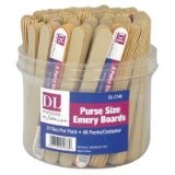 VIP Extensions DL Pro-8  Pcs. Purse Size Emery Boards in a Display EA Nail Care
