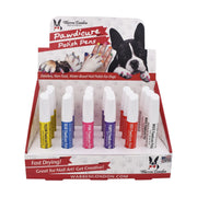 Warren London Cardboard Dog Nail Polish Pen Display Plus 18 Polish Pens Dog Nail Polish