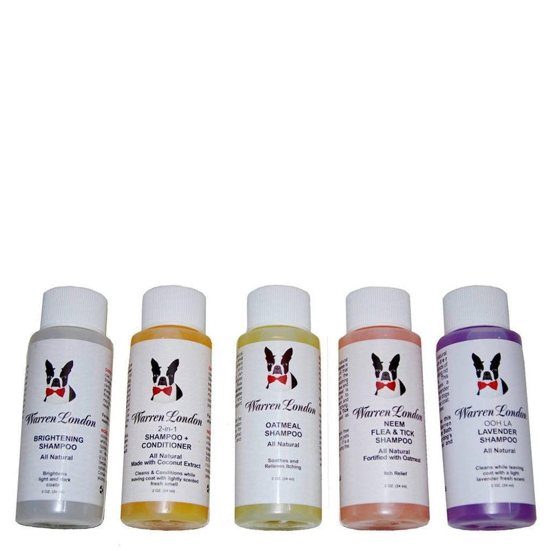 Warren London Shampoo Samples Dog Shampoo