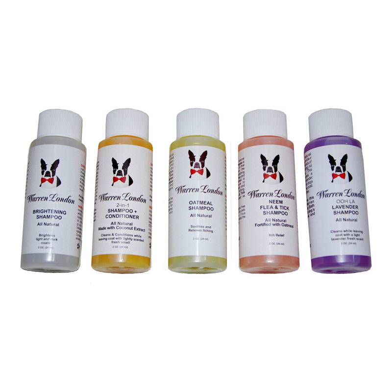 Warren London Shampoo Samples Dog Shampoo