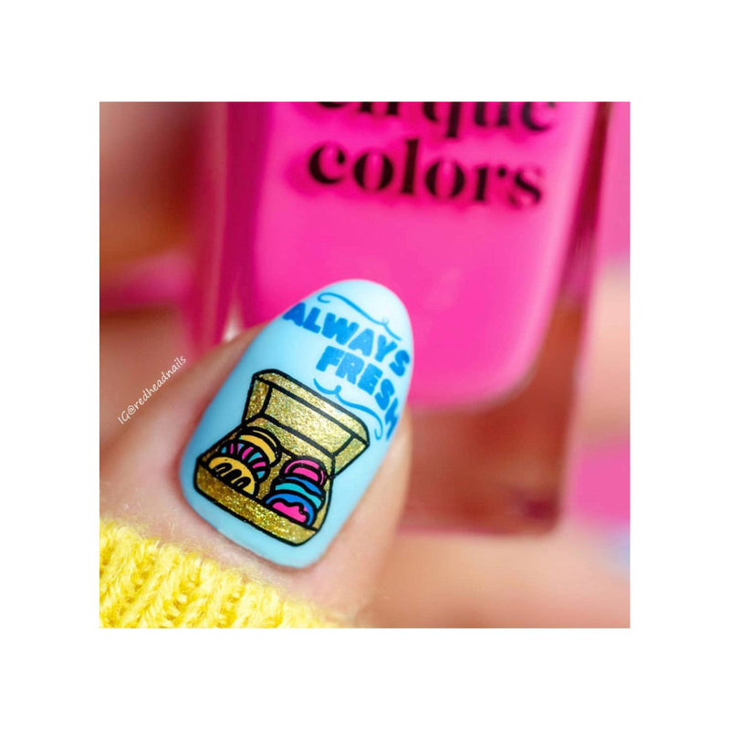 UberChic Beauty Donut Worry Stamping Plate