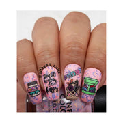 UberChic Beauty Donut Worry Stamping Plate