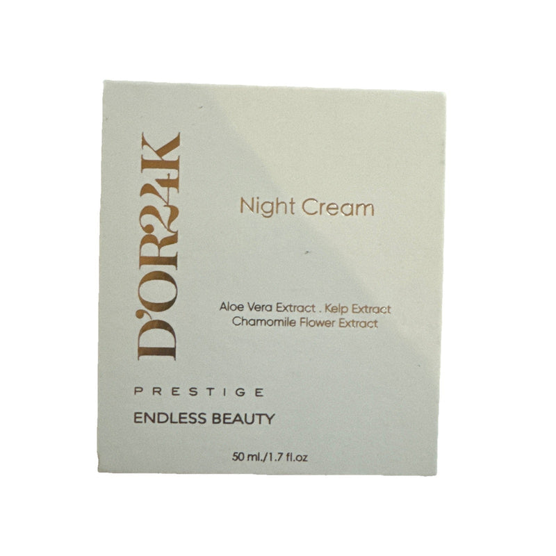 VIP Extensions D’OR 24K Prestige Endless Beauty Recovery Night Cream 1.7 oz Gold Infused Skin Care
