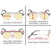 eyekeeper.com Double Bridge Blue Light Blocking Eyeglasses LX19027-BB60 Eyeglasses