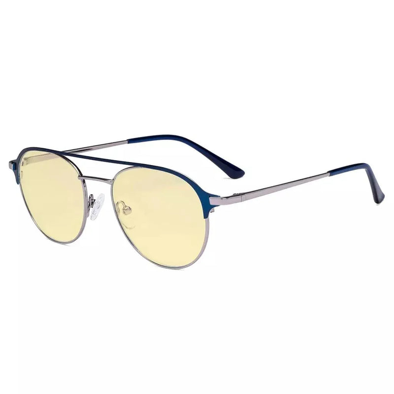 eyekeeper.com Double Bridge Blue Light Blocking Eyeglasses LX19027-BB60 Eyeglasses