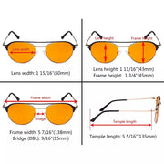 eyekeeper.com Double Bridge Blue Light Blocking Eyeglasses LX19027-BB98 Eyeglasses