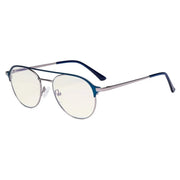 eyekeeper.com Double Bridge Blue Light Filter Eyeglasses LX19027-BB40 Eyeglasses