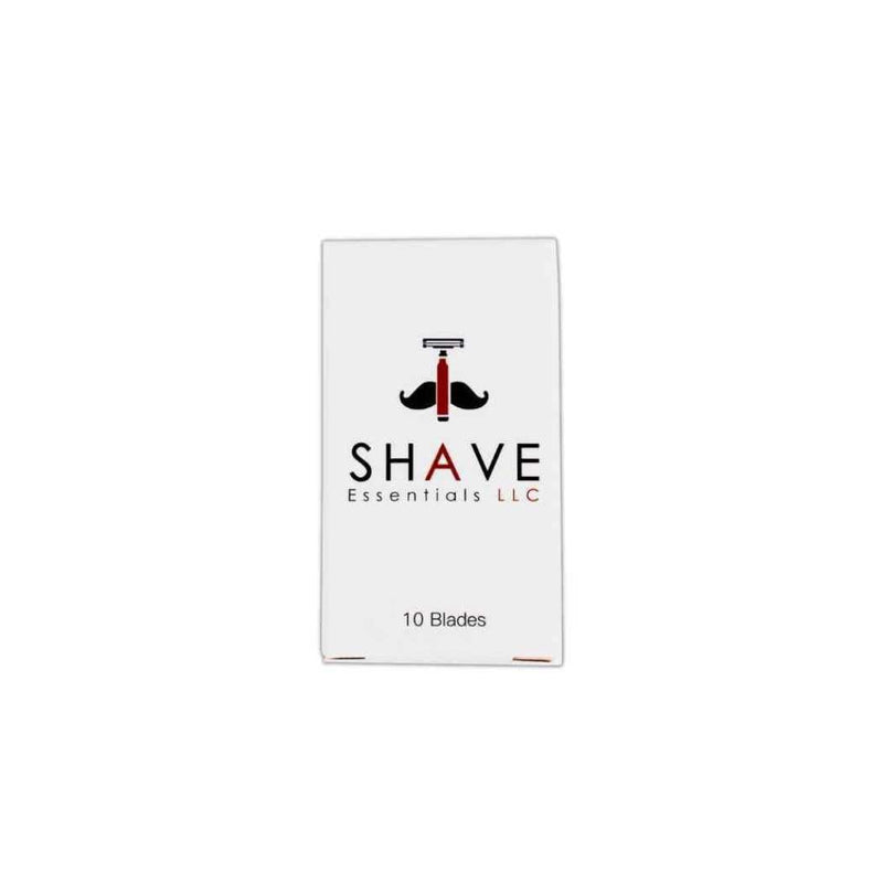 Shave Essentials Double-Sided Safety Razor Blades - 20 Pack Razors & Razor Blades