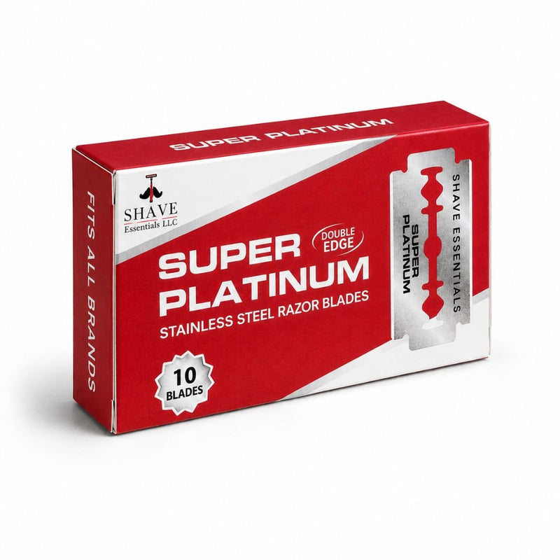 Shave Essentials Double-Sided Safety Razor Blades Razors & Razor Blades White Smoke 10 Blades,20 Blades,30 Blades