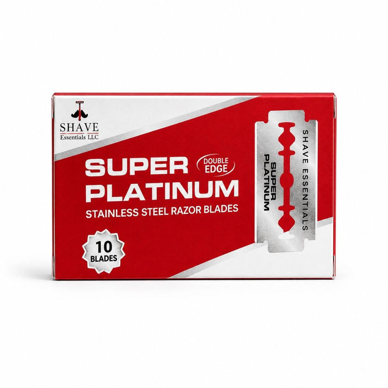 Shave Essentials Double-Sided Safety Razor Blades Razors & Razor Blades Dark Red 10 Blades,20 Blades,30 Blades