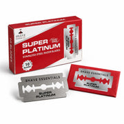 Shave Essentials Double-Sided Safety Razor Blades Razors & Razor Blades White Smoke 10 Blades,20 Blades,30 Blades