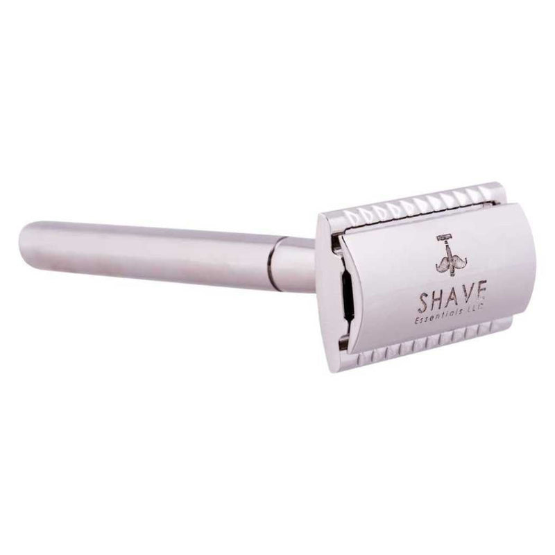 Shave Essentials Double-Sided Safety Razor Razors & Razor Blades