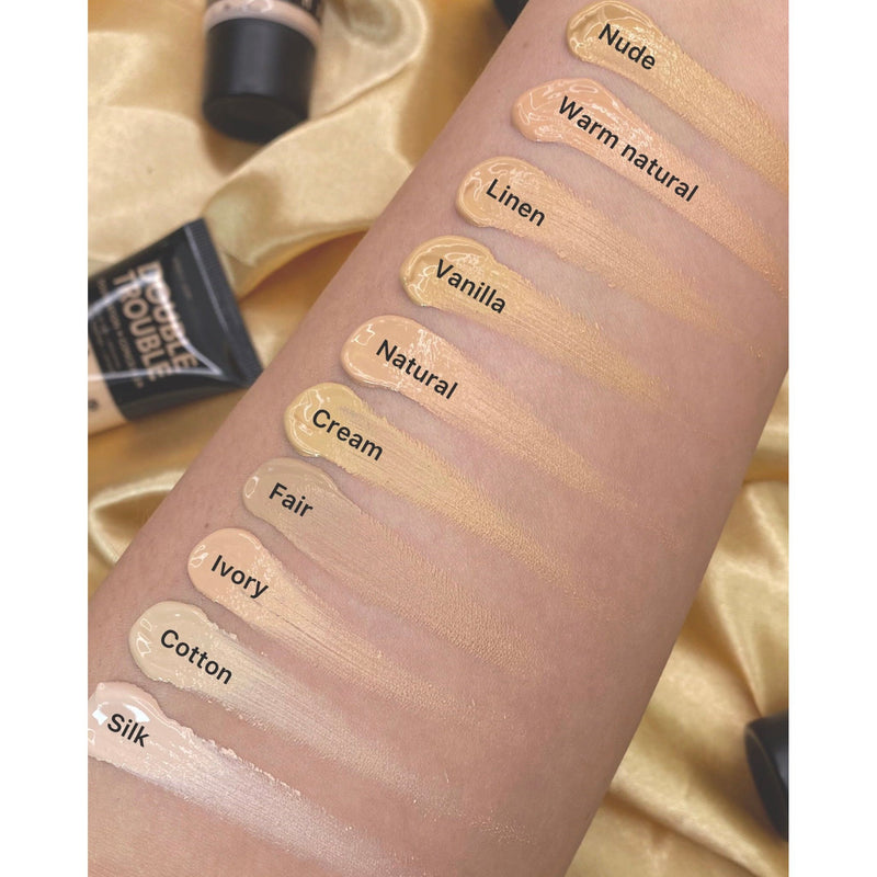 Rude Cosmetics Double Trouble Foundation and Concealer Foundation