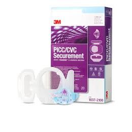 0 3M IV Advanced Securement Dressing for PICC/CVC Catheters, 20 Count Medical Supplies