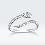Bids.com 925 Sterling Silver CZ Plated Platinum Ring - Slim and Elegant Style Rings