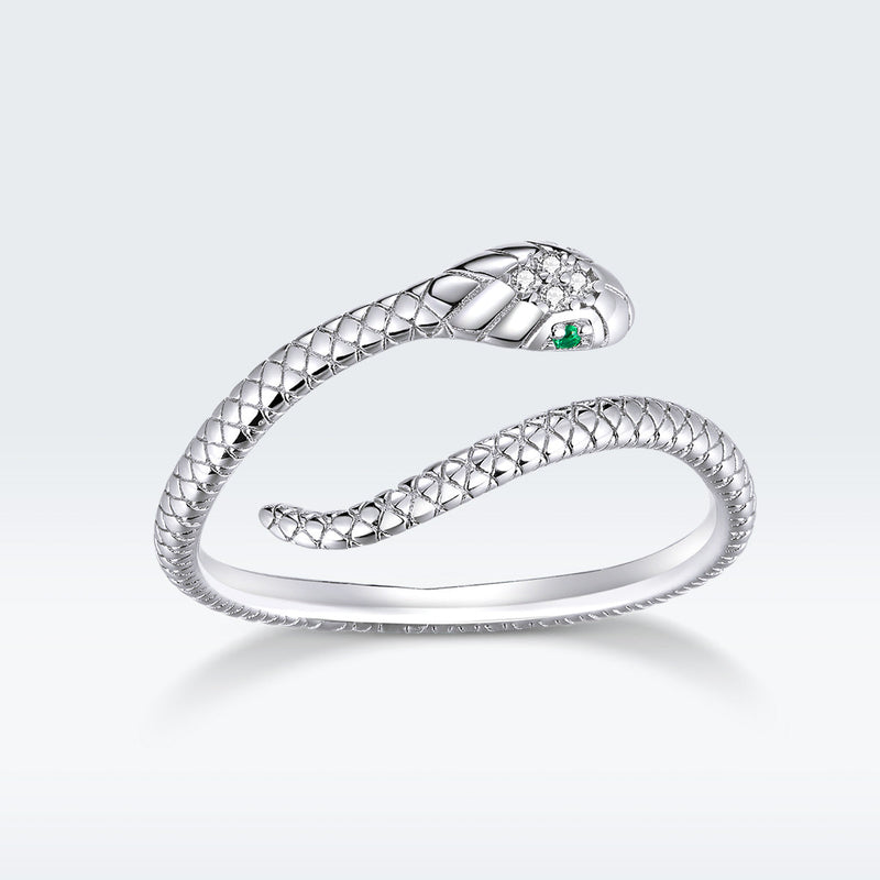 Bids.com 925 Sterling Silver CZ Plated Platinum Ring - Slim and Elegant Style Rings