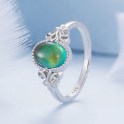 Bids.com 925 Sterling Silver Ring 1.7mm Size 6.0 with Transparent Glass for Women Rings