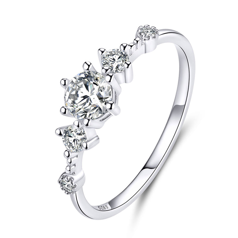 Bids.com 925 Sterling Silver Size 6.0 Ring Rings