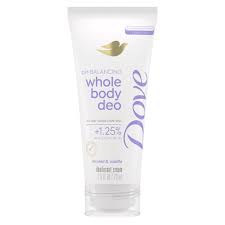 Dove Dove Deodorant Cream, Whole Body, P H Balancing, Coconut & Vanilla 2.5 Fl Oz Deodorant & Anti-Perspirant