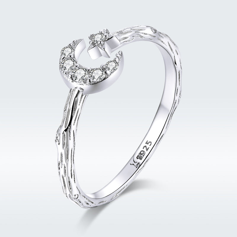 Bids.com 925 Sterling Silver Custom Ring with Pavé Setting CZ Rings